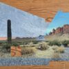 Paul Paiement, Nexus - Apache Junction, Arizona, 2024
acrylic on plywood, 24 x 57 inches (61 x 144.7cm)