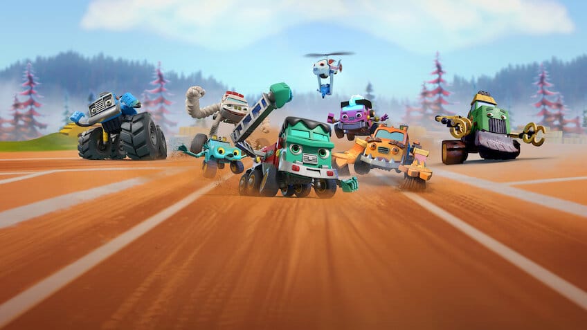Méga MonsterWheelies - Netflix