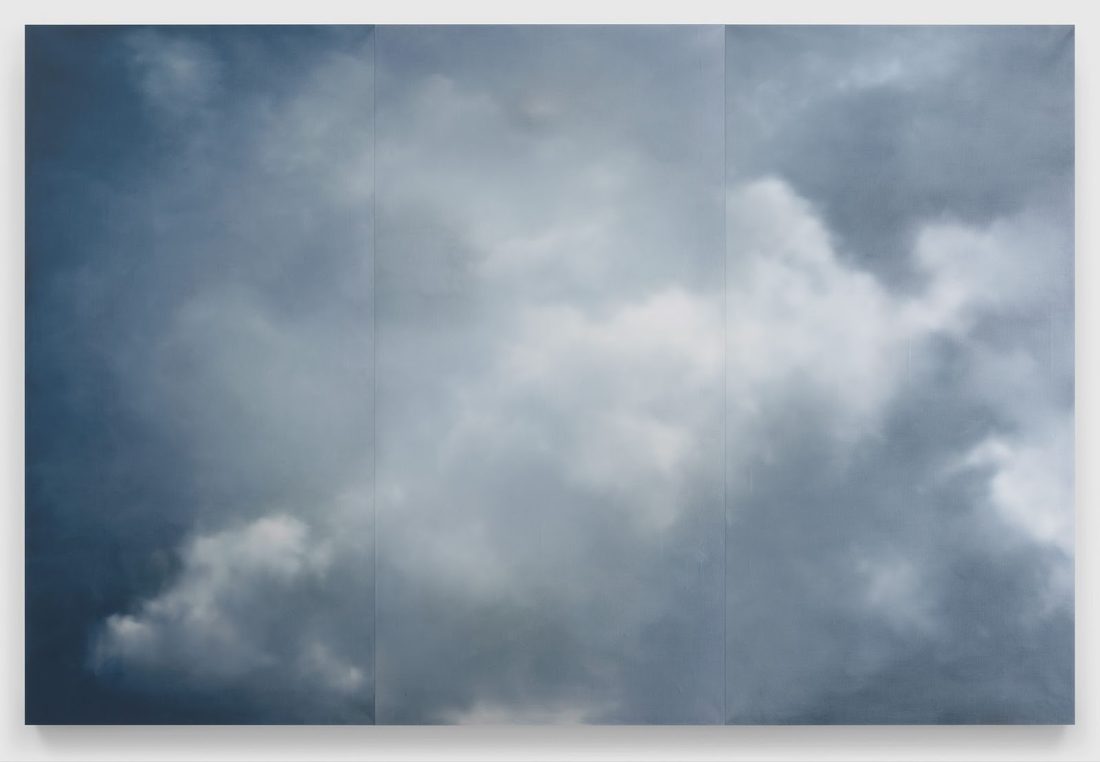 Gerhard Richter, Wolken (blau) (Clouds [Blue]), 2025 © Gerhard Richter 2025. Courtesy the artist and David Zwirner